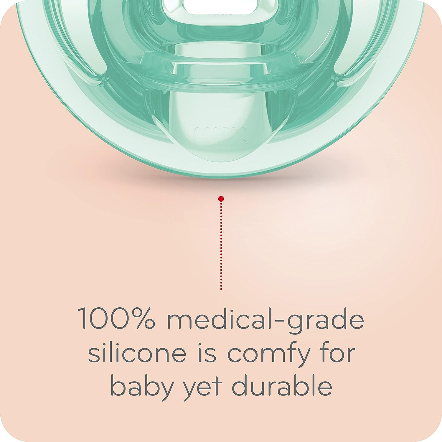 NUK Comfy Orthodontic Pacifiers, 0-6 Months, Timeless Collection, 5 Count (Pack of 1) - Image 5